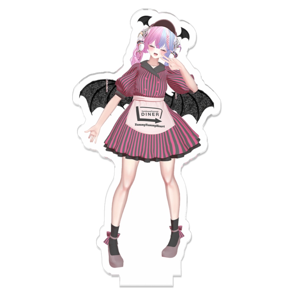 やみかわコンセプトダイナーやみやみはーと つながるアクスタ 人喰いマンボウの逆襲