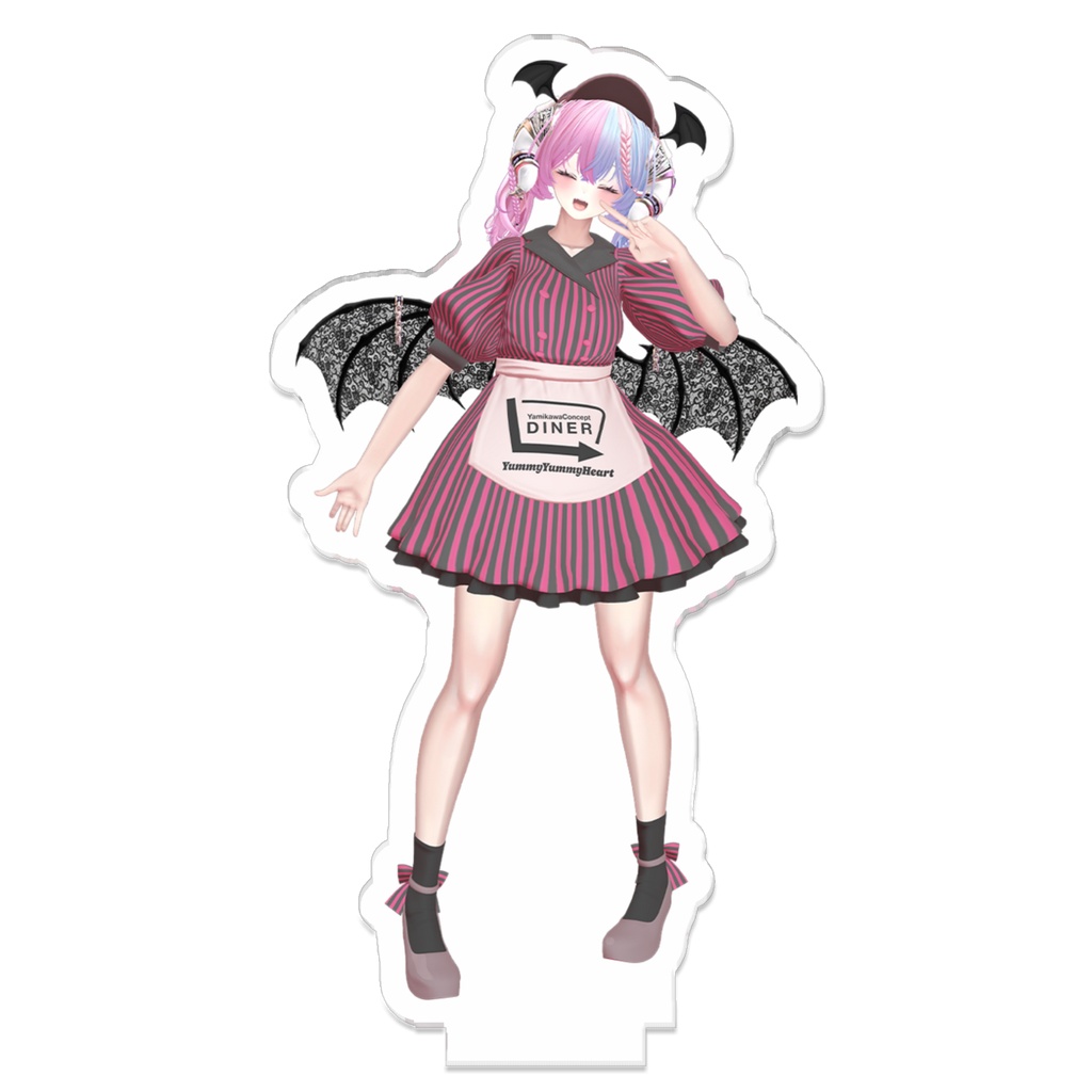 やみかわコンセプトダイナーやみやみはーと つながるアクスタ 人喰いマンボウの逆襲