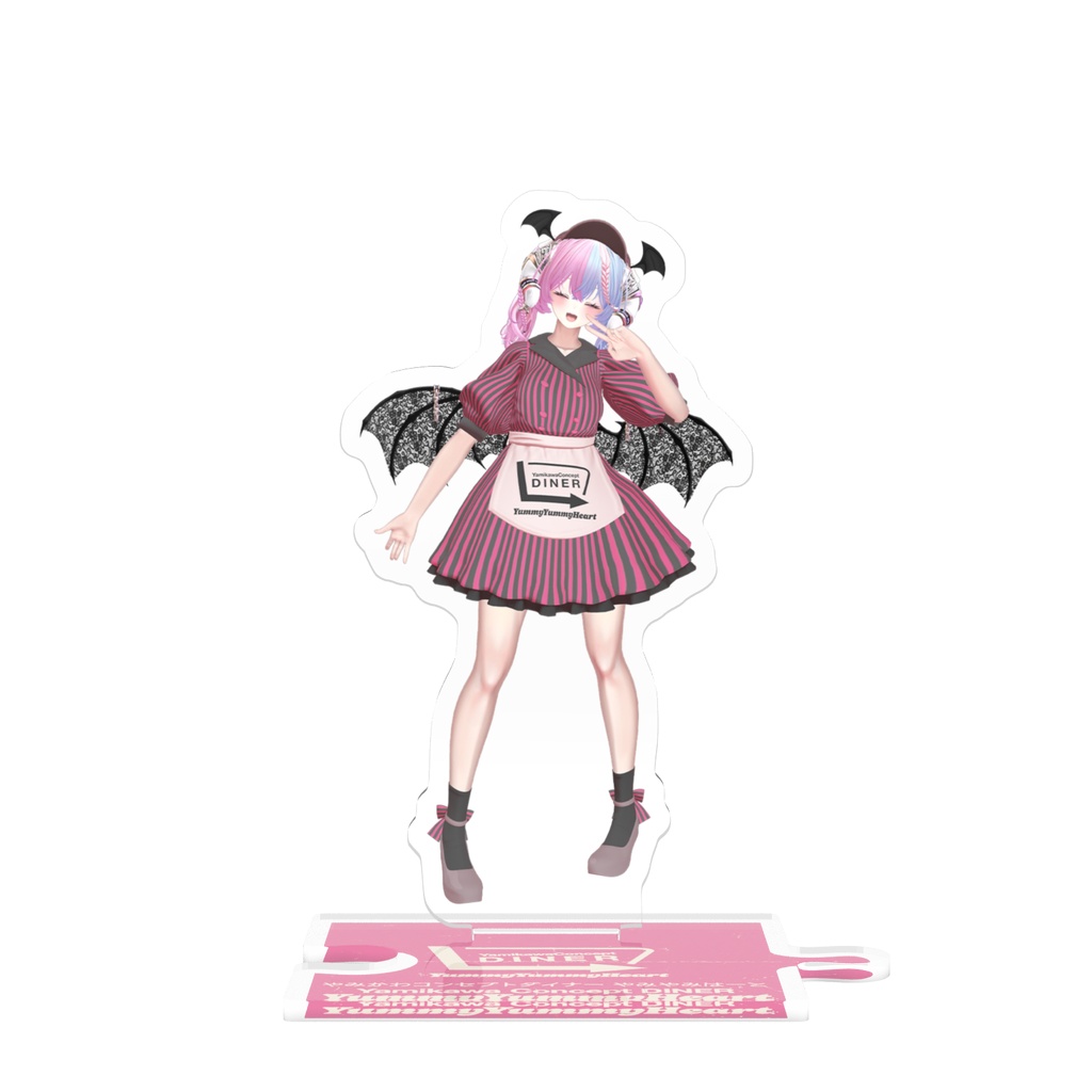 やみかわコンセプトダイナーやみやみはーと　つながるアクスタ 人喰いマンボウの逆襲