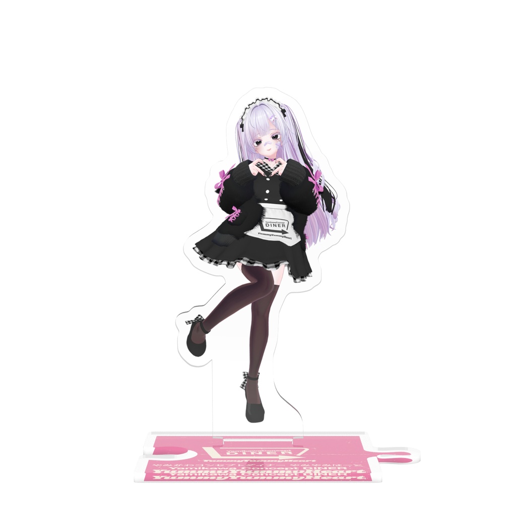 やみかわコンセプトダイナーやみやみはーと　つながるアクスタ あぎ -AGI-