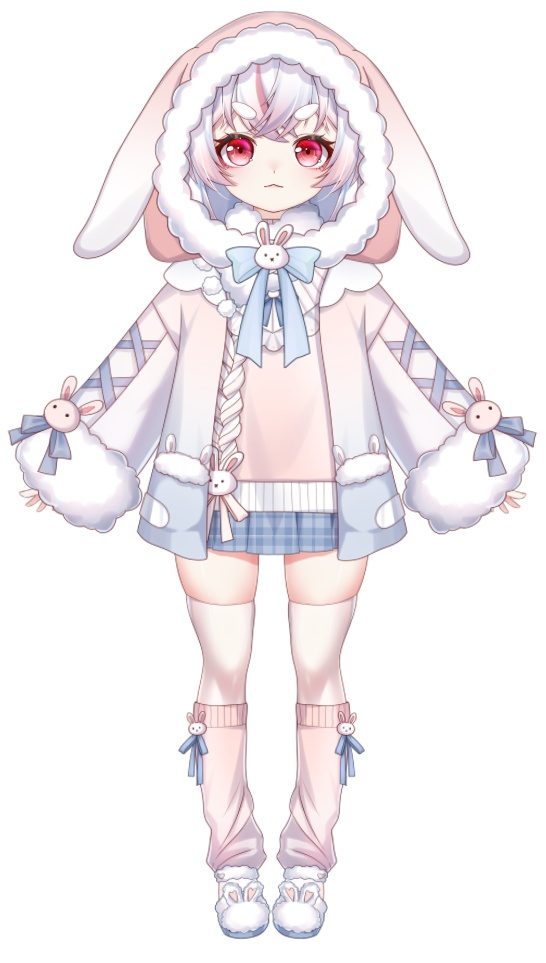 【Live2Dモデル】【汎用モデル】ルナバニー🐰🌙