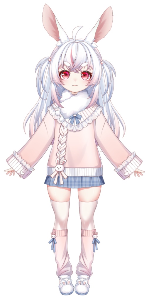 【Live2Dモデル】【汎用モデル】ルナバニー🐰🌙