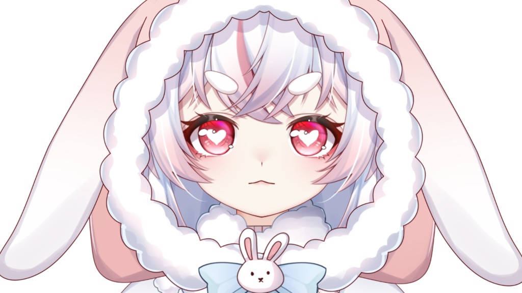 【Live2Dモデル】【汎用モデル】ルナバニー🐰🌙