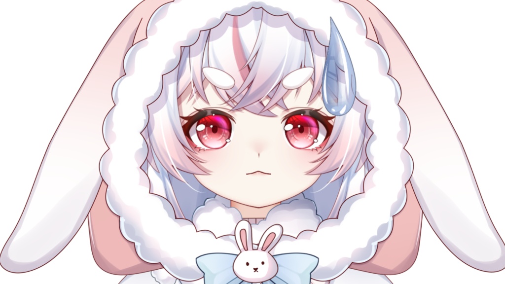 【Live2Dモデル】【汎用モデル】ルナバニー🐰🌙