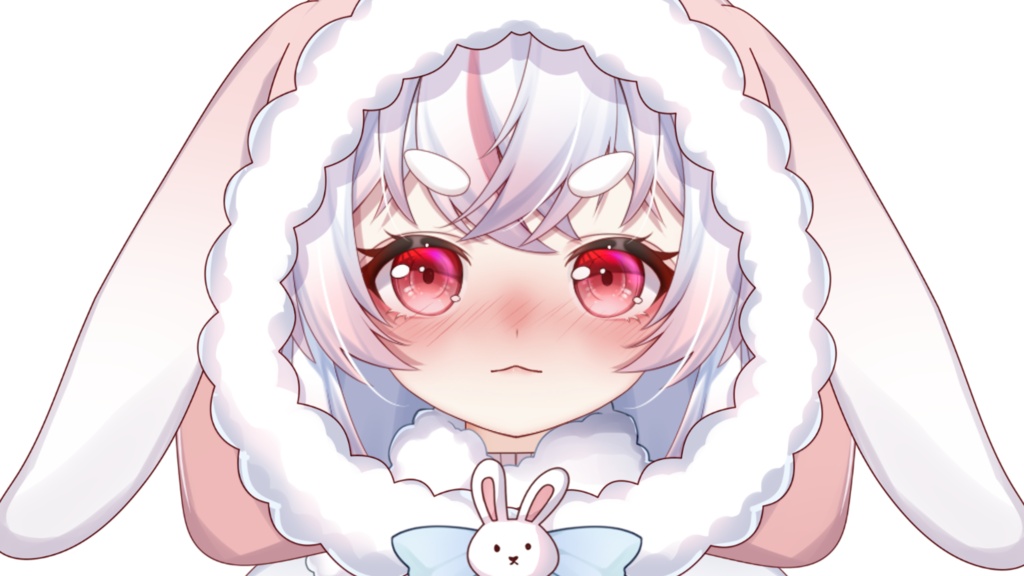 【Live2Dモデル】【汎用モデル】ルナバニー🐰🌙