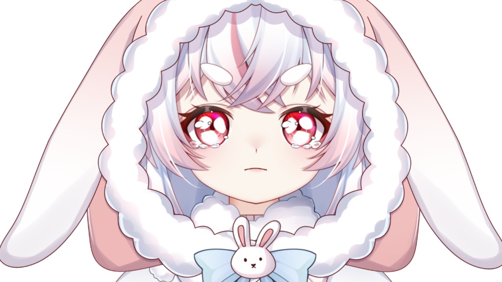 【Live2Dモデル】【汎用モデル】ルナバニー🐰🌙