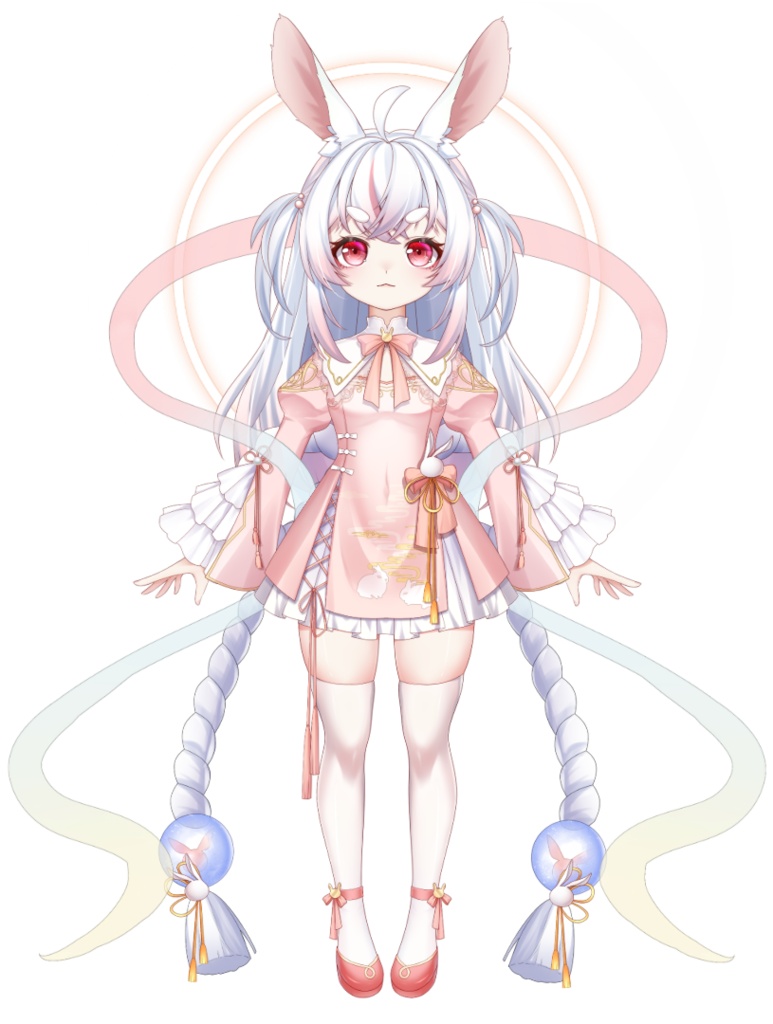 【Live2Dモデル】【汎用モデル】ルナバニー🐰🌙
