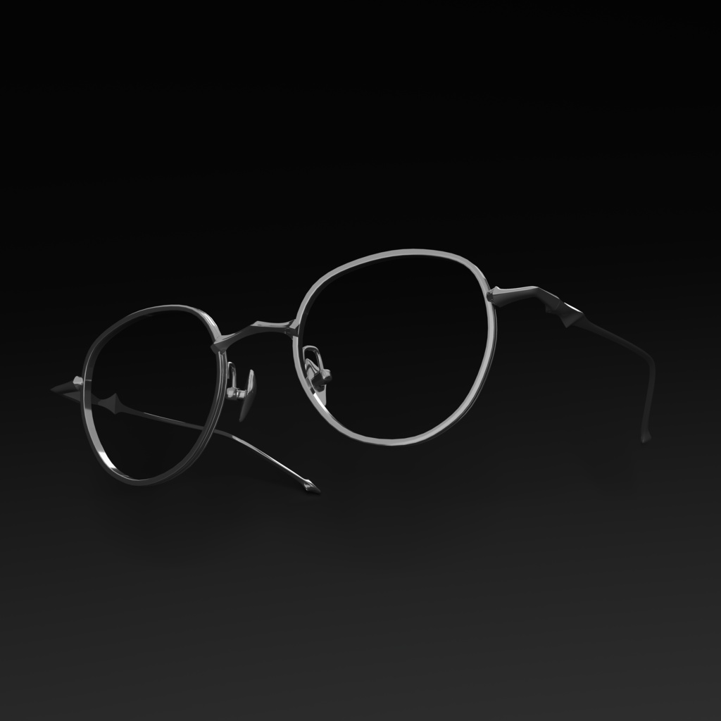 【アバター5体対応】⋆。°✩Silver Star Glasses✩°。⋆【シルバースター眼鏡】