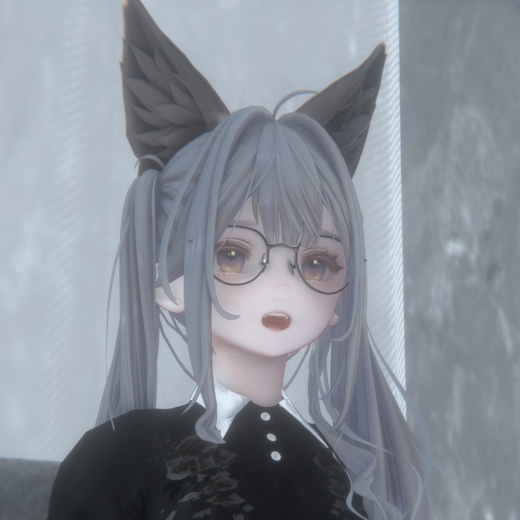 【アバター5体対応】⋆。°✩Silver Star Glasses✩°。⋆【シルバースター眼鏡】