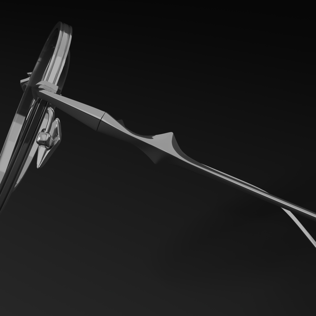 【アバター5体対応】⋆。°✩Silver Star Glasses✩°。⋆【シルバースター眼鏡】