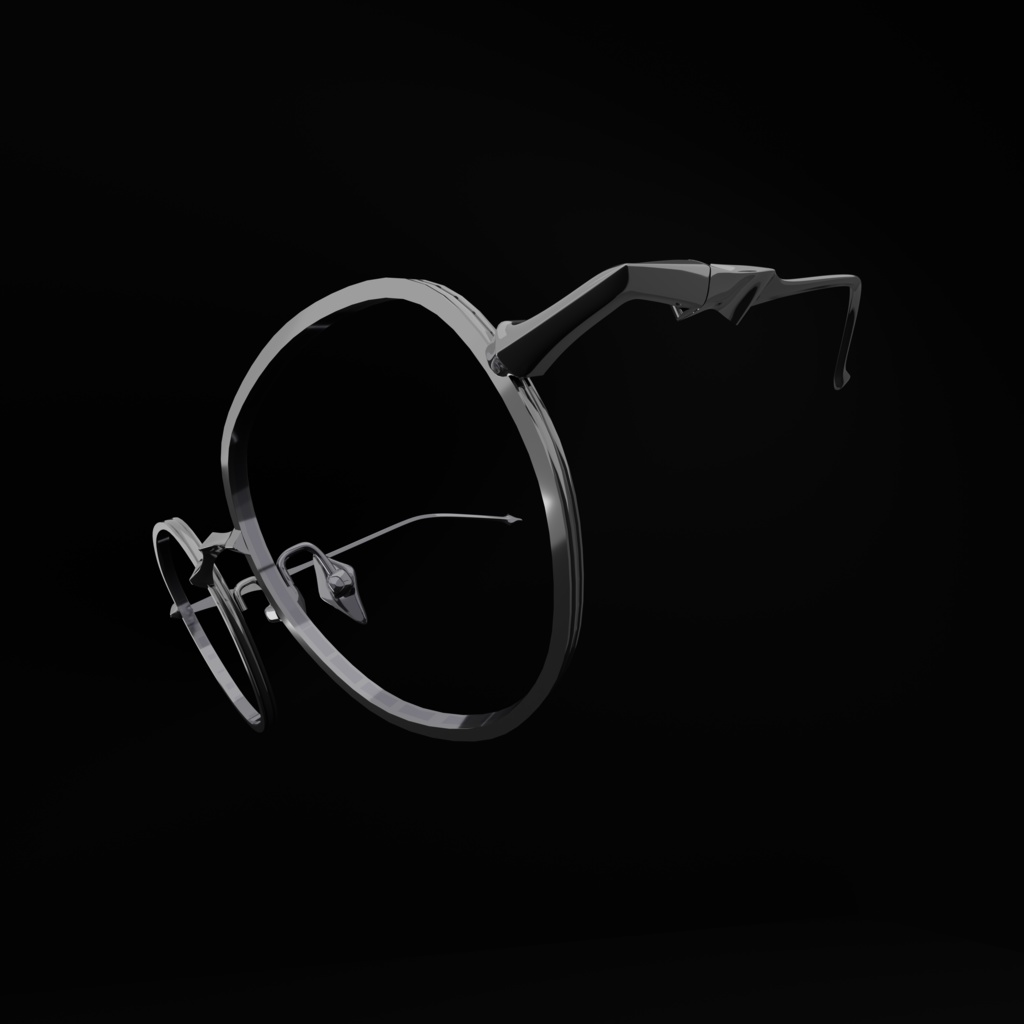 【アバター5体対応】⋆。°✩Silver Star Glasses✩°。⋆【シルバースター眼鏡】