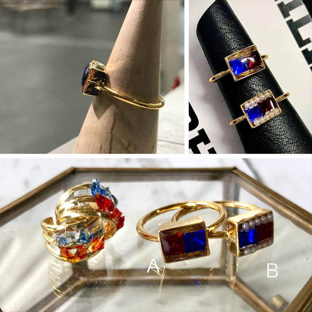 槍弓リング＆イヤーカフ