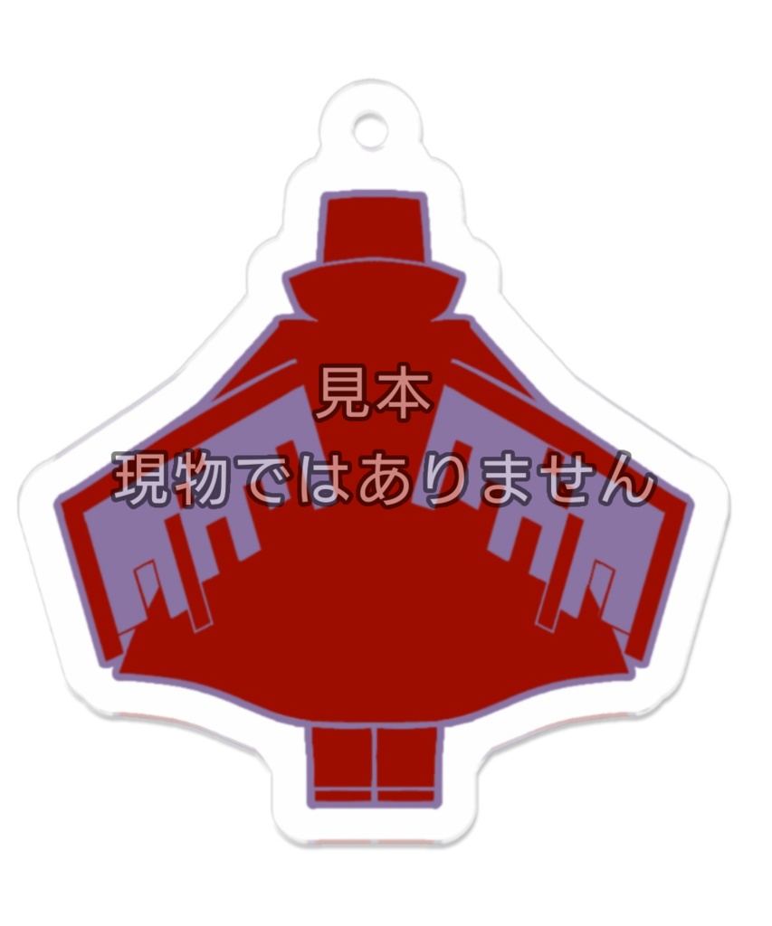 オリ邪悪影絵風アクキー