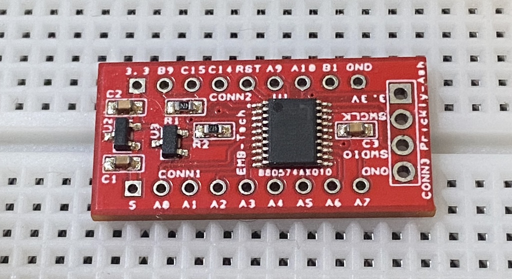Prickly-Ash (STM32L010F4P6 SBC)
