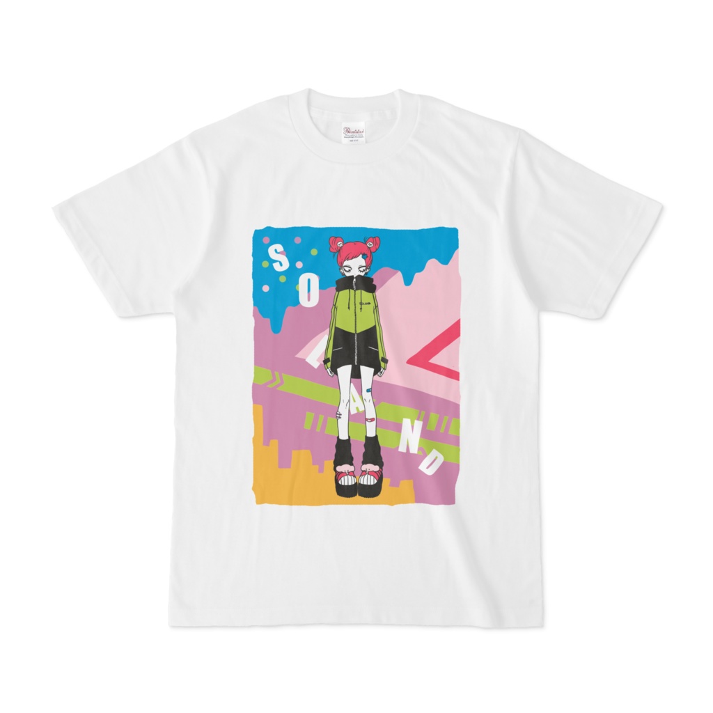 カラフル白T
