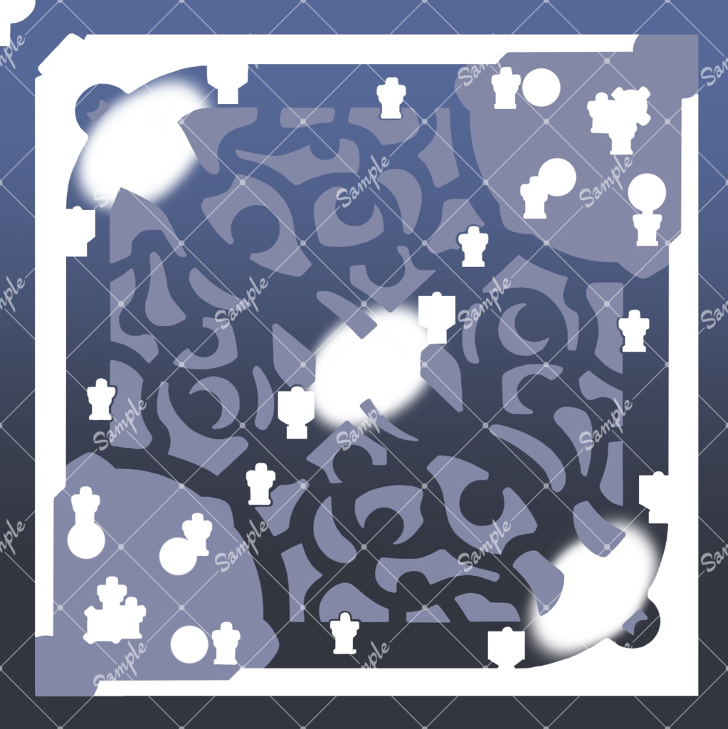 【配信素材】ゲーム用マップ隠し