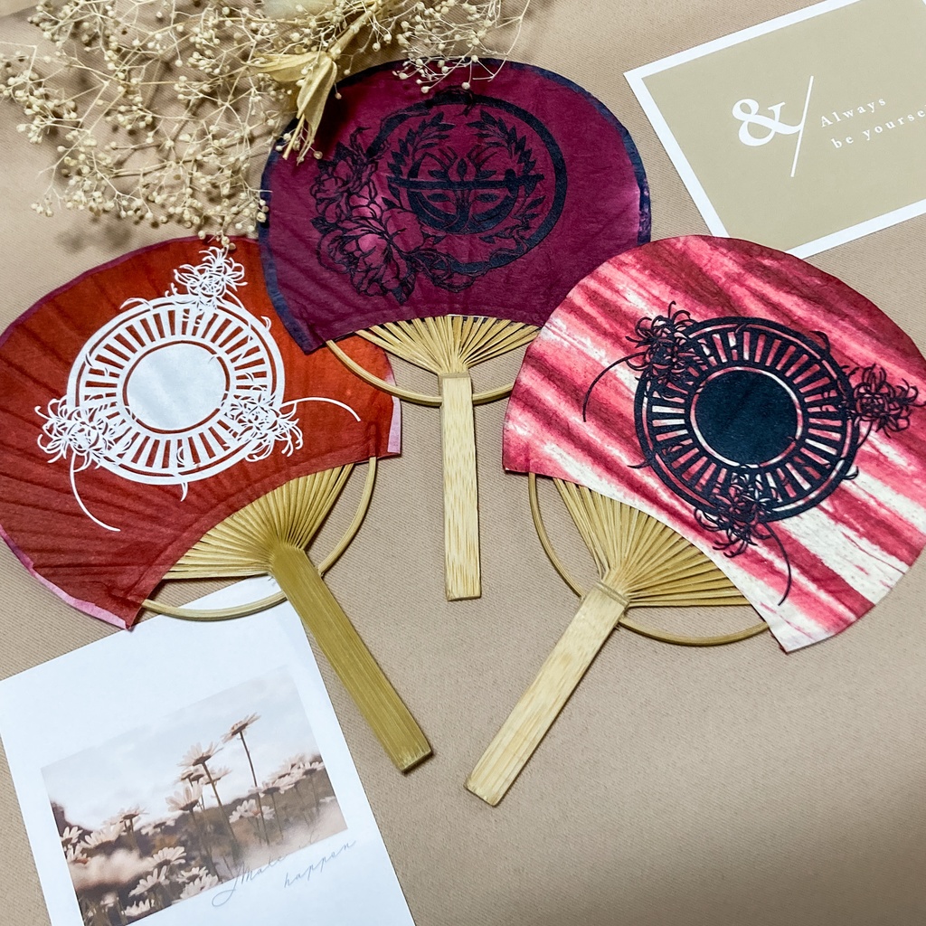 推しうちわ伊達組『燭台切光忠・太鼓鐘貞宗・大倶利伽羅・鶴丸国永』