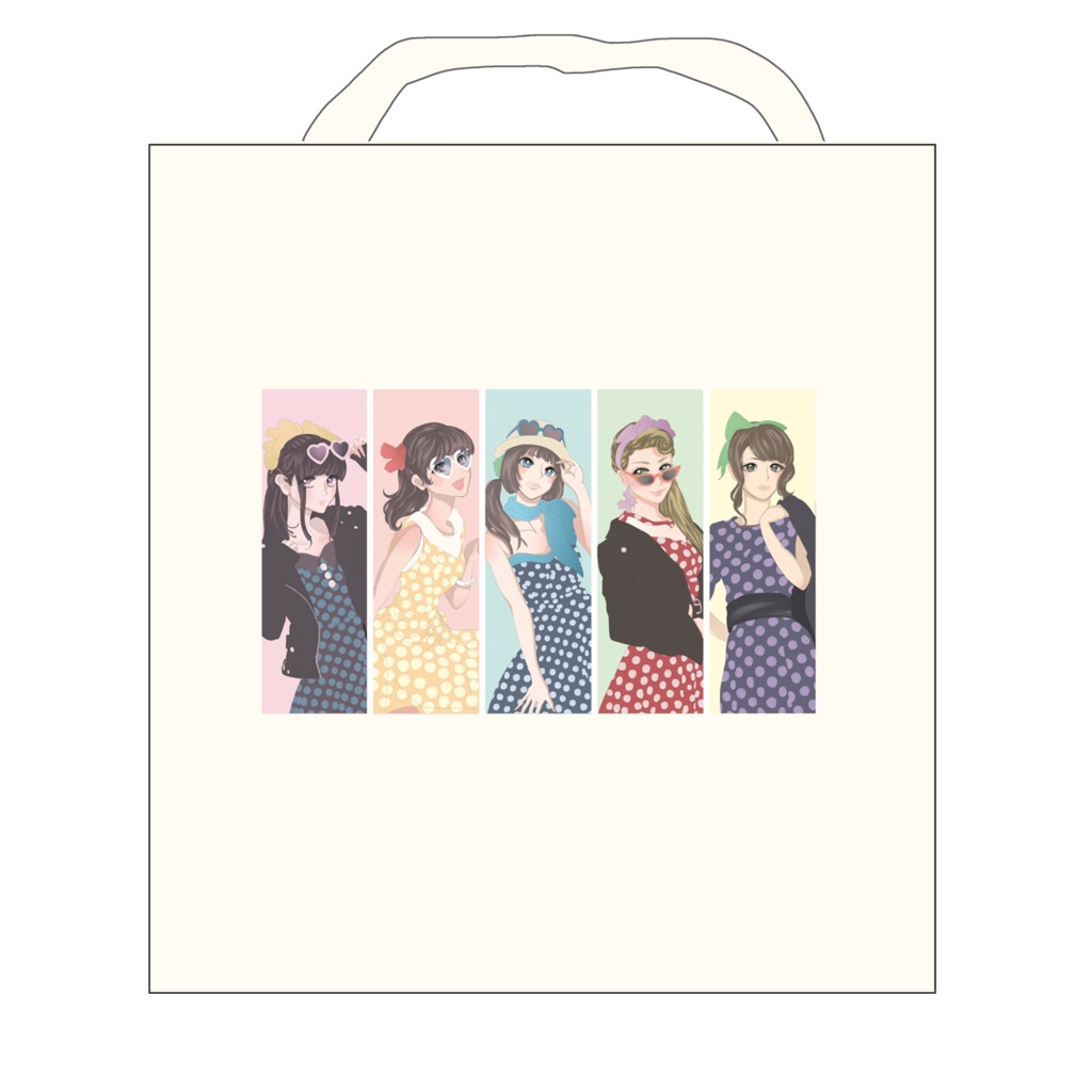 厚手キャンバストートバッグ