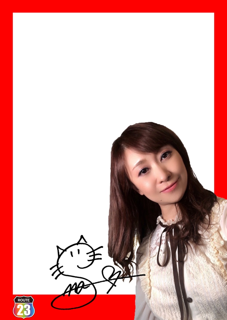 サイン入りクリアカード