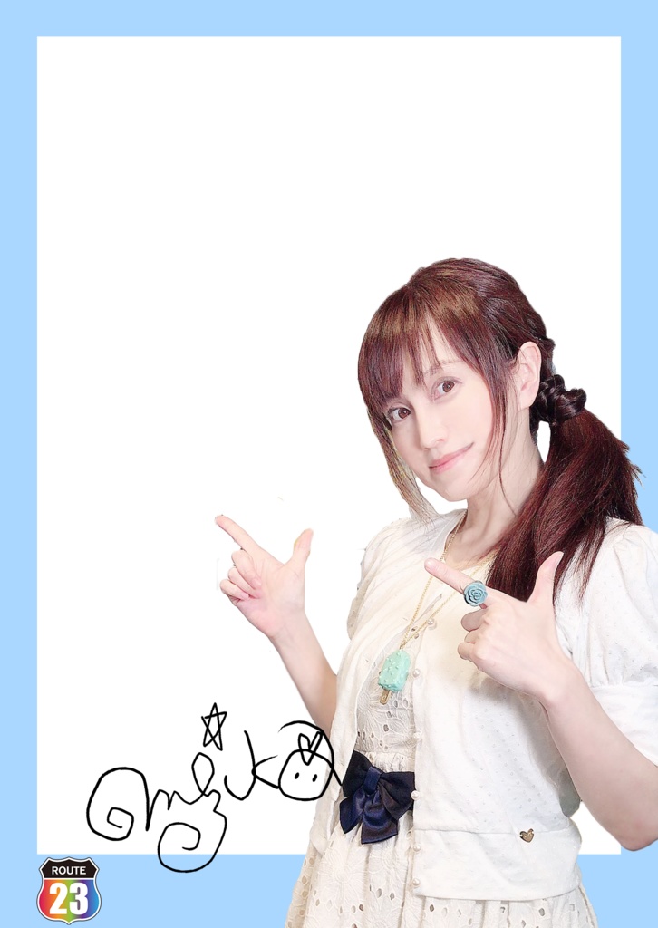 サイン入りクリアカード