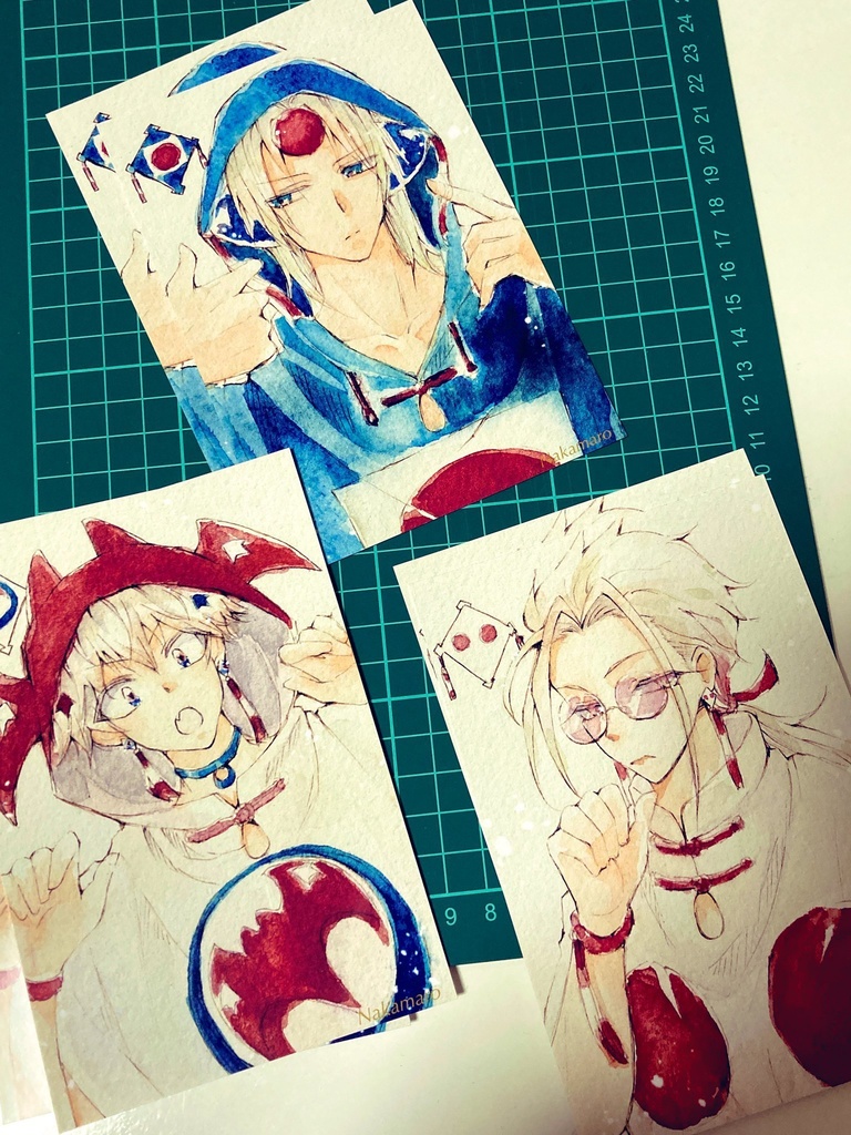 【創作男子】長崎ハタ男子ポストカードセット①