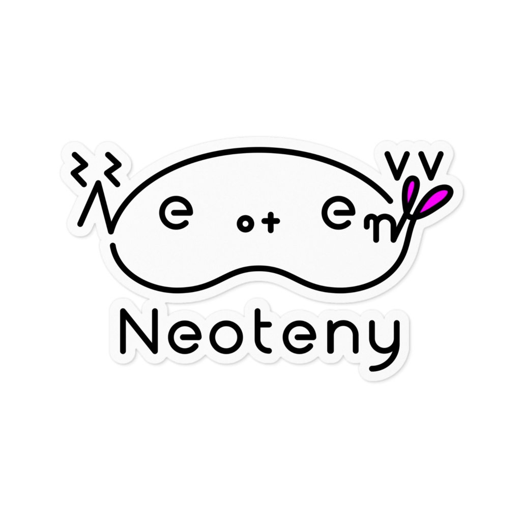 Neoteny ロゴ ステッカー