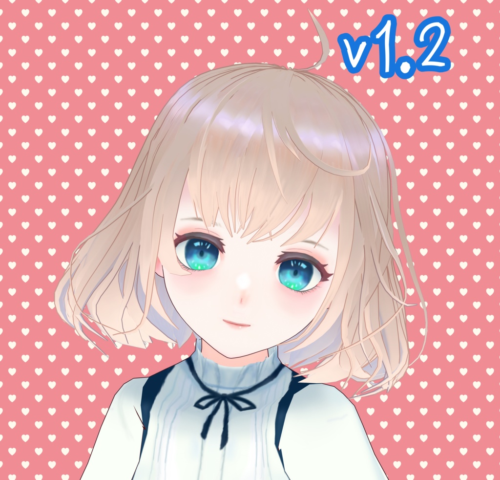 【無料 / Free】Milica1.3/VRoid製オリジナルVRMモデル (VRoidファイル同梱)