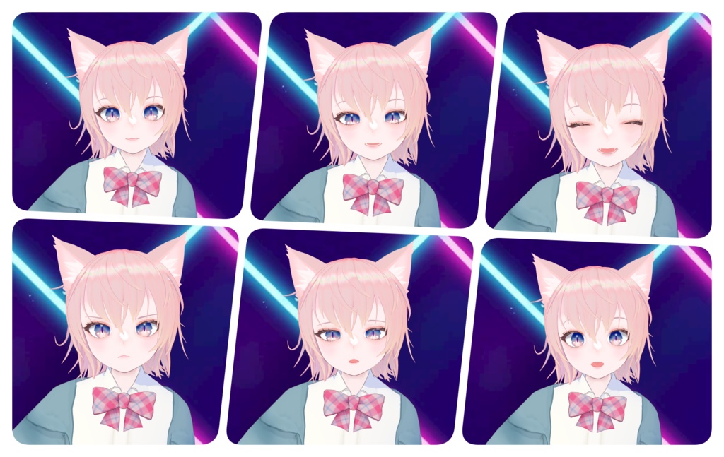 【無料版あり】Aisling1.3/VRoid製オリジナルVRMモデル