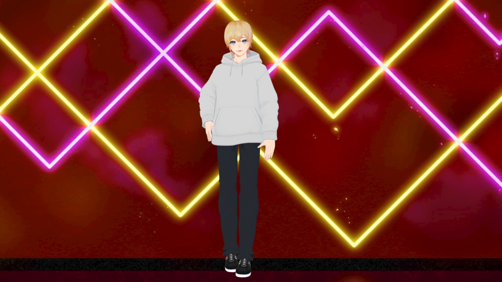 【無料 / Free】Aidin/Vroid製オリジナルVRMモデル (VRoidファイル同梱)