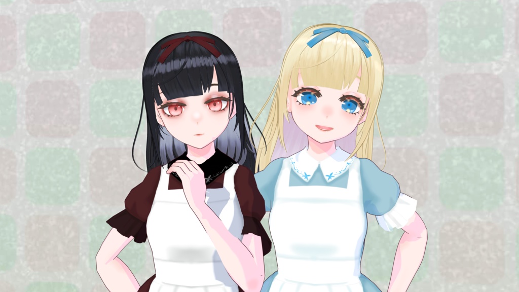 【限定1点】裏表アリスちゃん(2体セット)【販売終了】