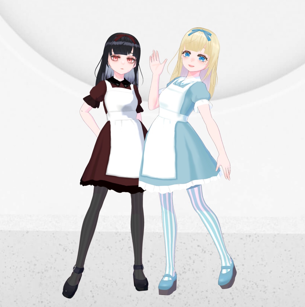 【限定1点】裏表アリスちゃん(2体セット)【販売終了】