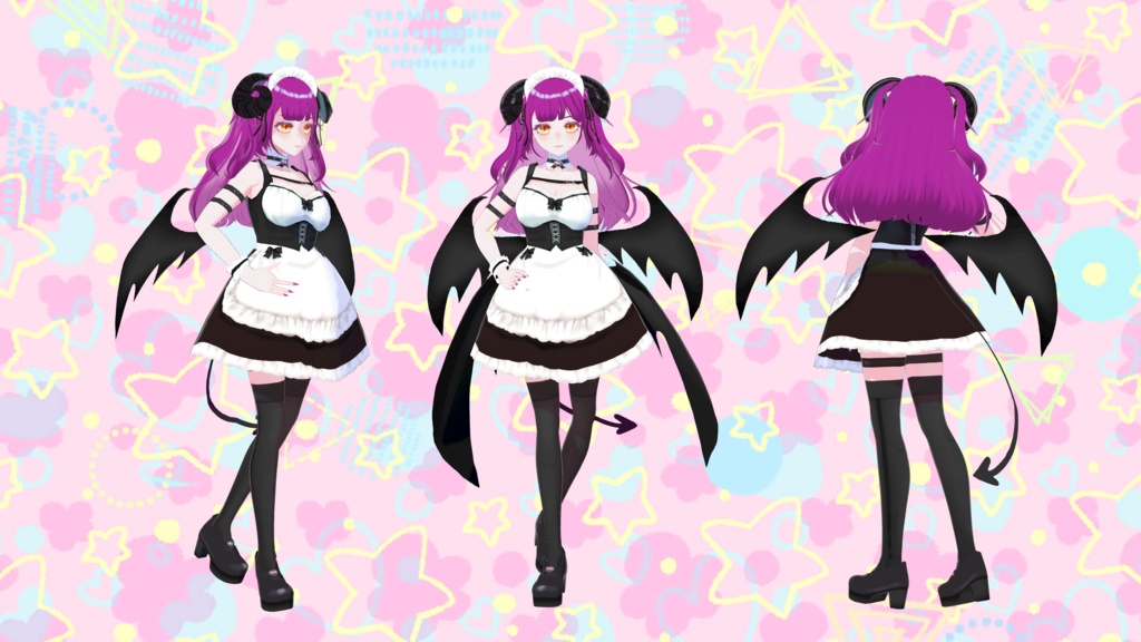 【限定1点】セクシー魔族メイドちゃん【販売終了】