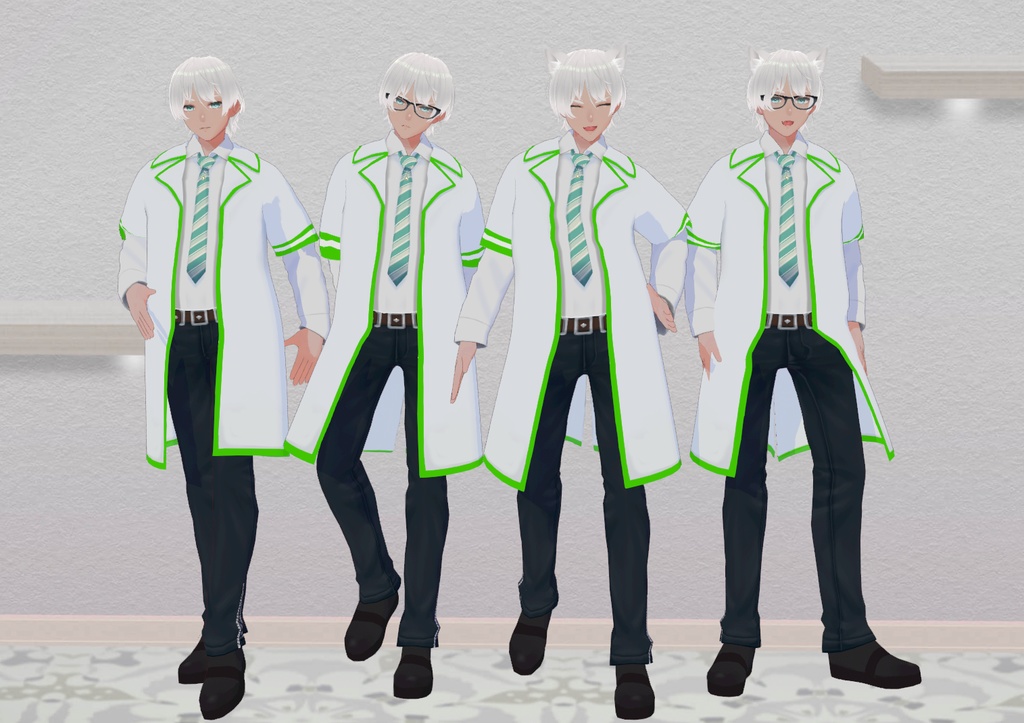 【限定1点】褐色学生服男子【販売終了】