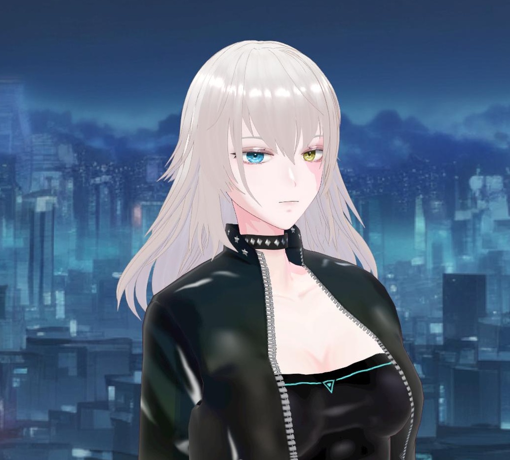 【限定1点】レザーパンツのクール系長身女性【販売終了】