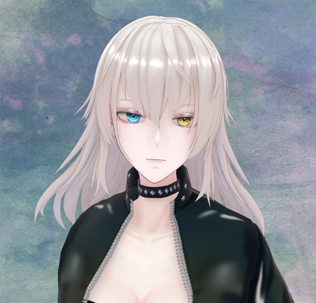 【限定1点】レザーパンツのクール系長身女性【販売終了】