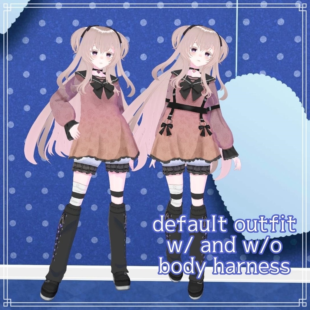 【限定1点】ふわロング地雷系少女【販売終了】