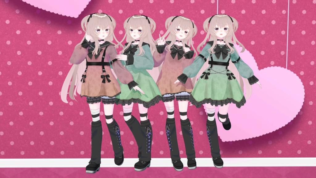 【限定1点】ふわロング地雷系少女【販売終了】