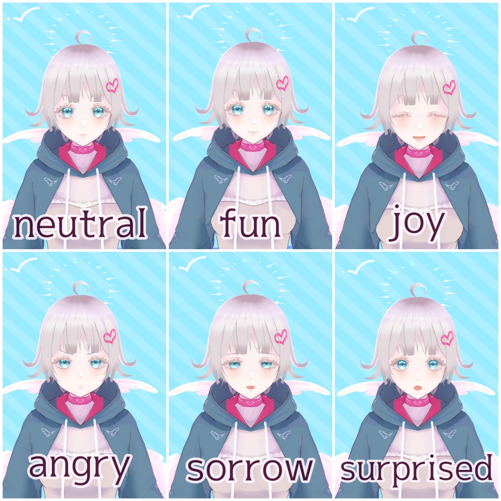 【限定1点】ダイヤ光冠の淡色天使【販売終了】