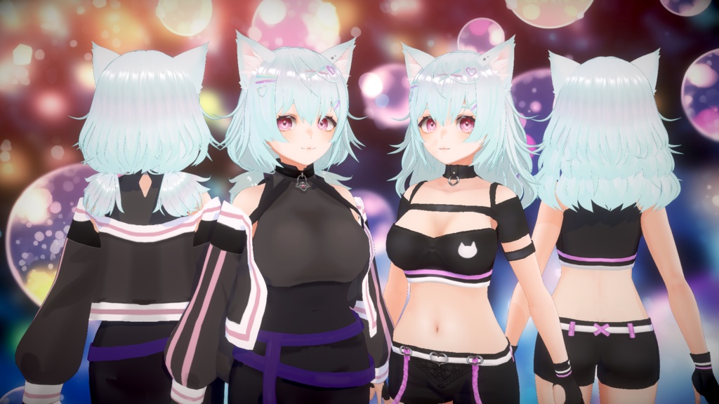 【限定1点】活発レイヤードヘアねこ少女【販売終了】