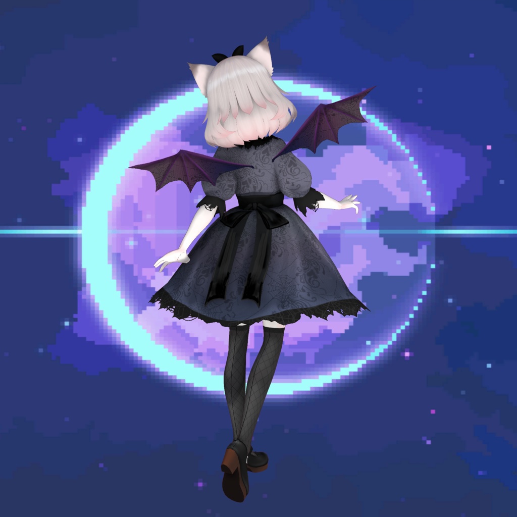 【無料 / Free】ハロウィンウェブウィング