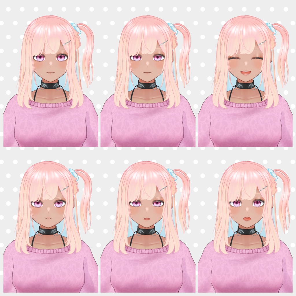 【限定1点】ピーチブロンド褐色ギャル【販売終了】