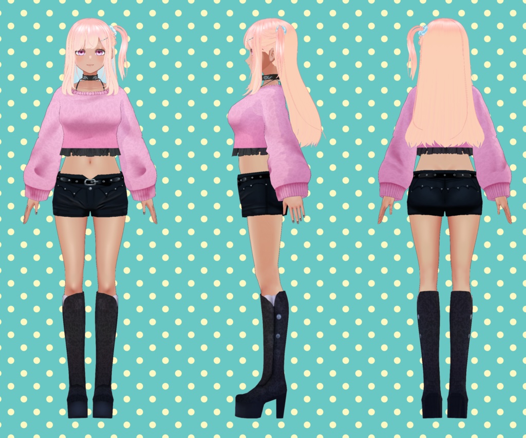 【限定1点】ピーチブロンド褐色ギャル【販売終了】