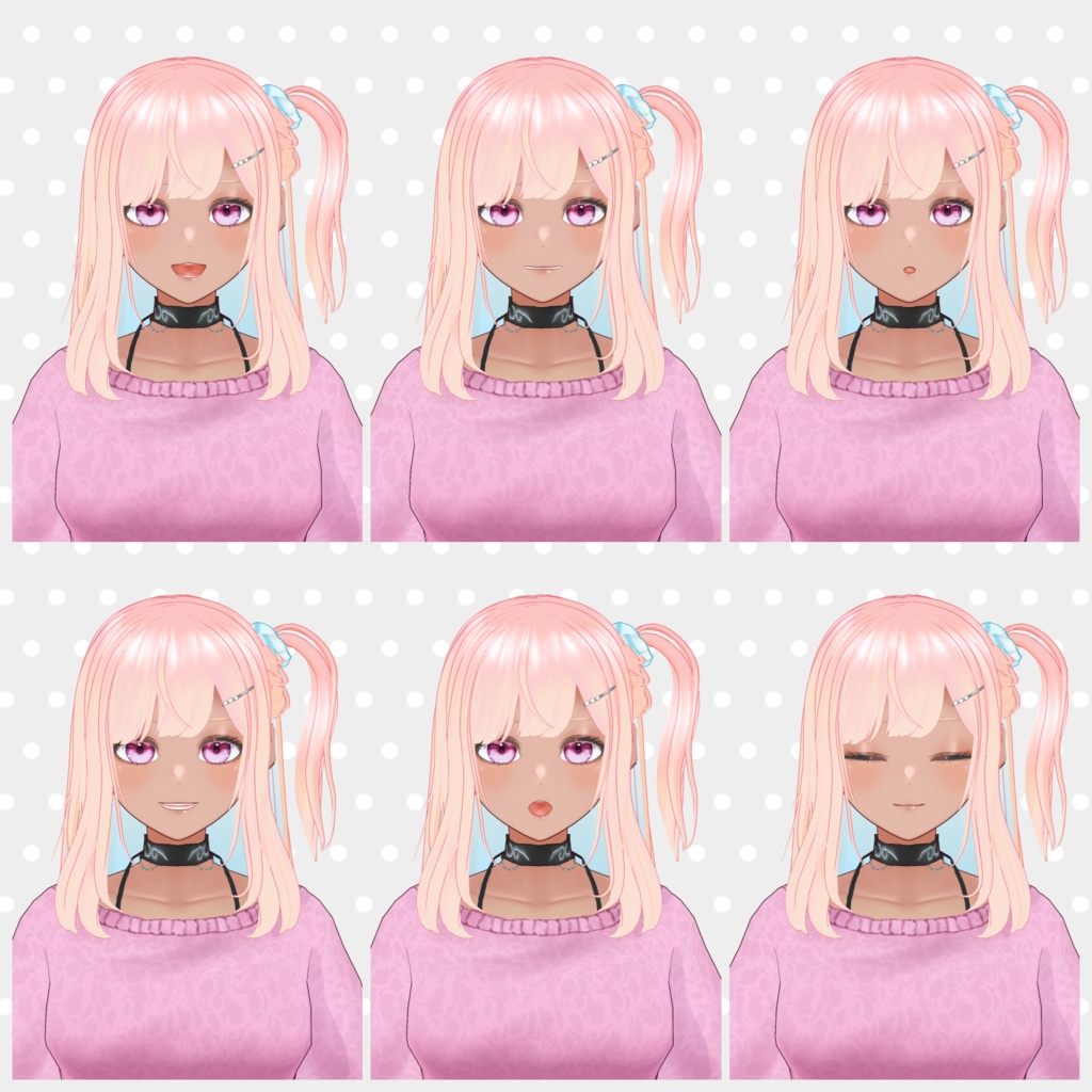 【限定1点】ピーチブロンド褐色ギャル【販売終了】