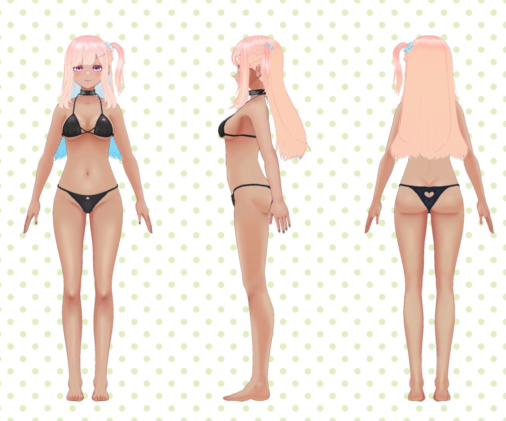 【限定1点】ピーチブロンド褐色ギャル【販売終了】