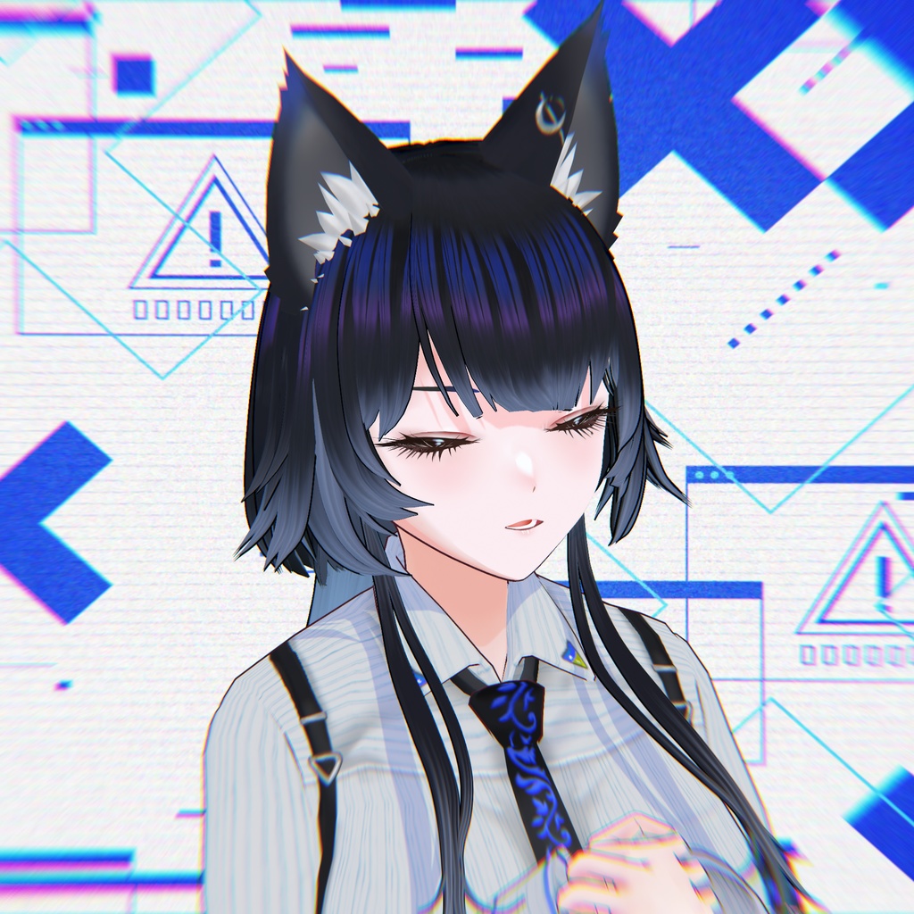 【限定1点】【adopt】ややシンセウェーブカラーのお姉さん【販売終了】