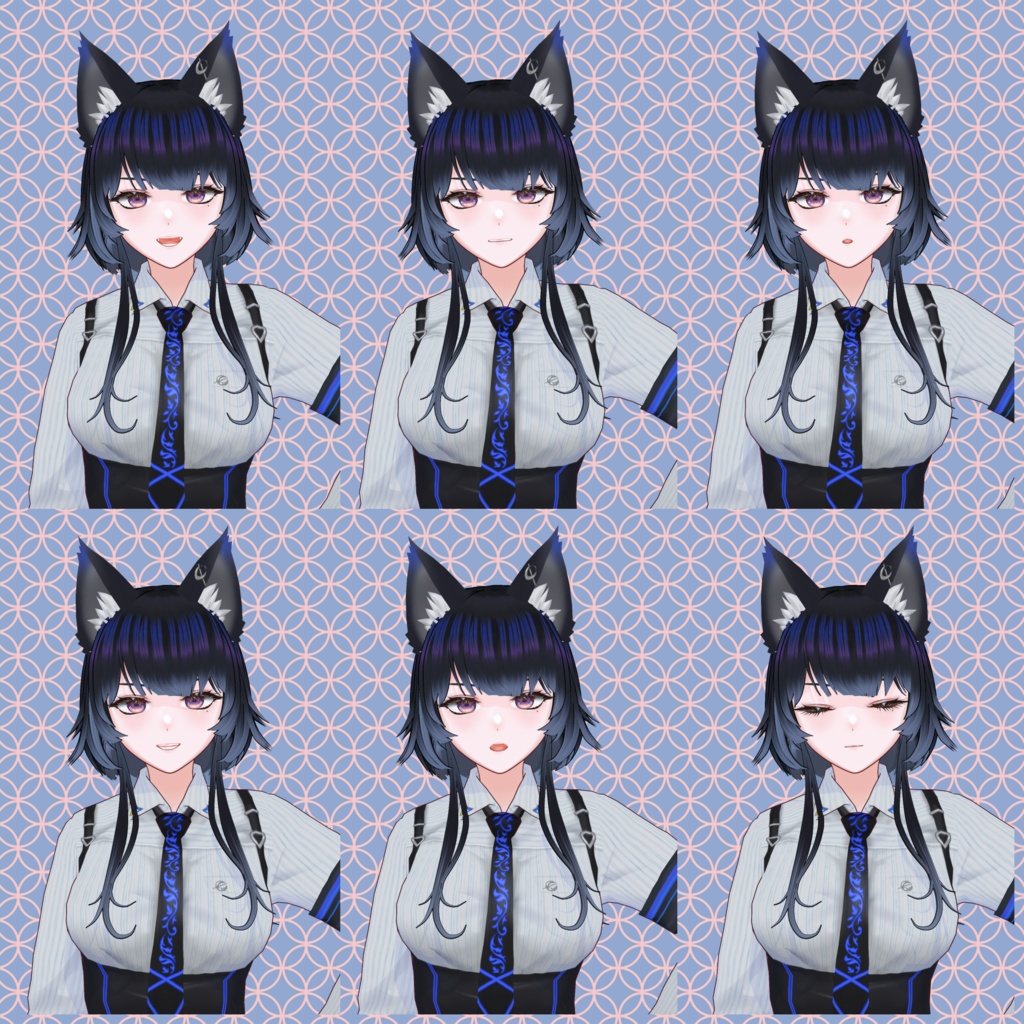 【限定1点】【adopt】ややシンセウェーブカラーのお姉さん【販売終了】