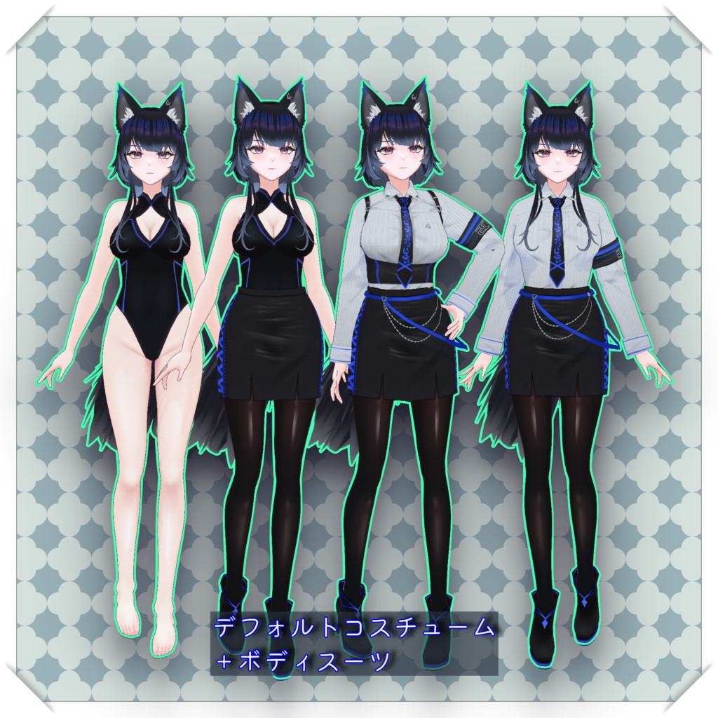 【限定1点】【adopt】ややシンセウェーブカラーのお姉さん【販売終了】