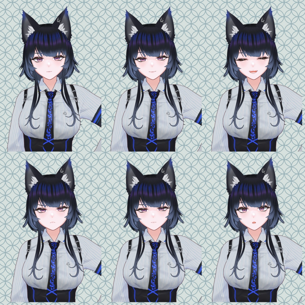 【限定1点】【adopt】ややシンセウェーブカラーのお姉さん【販売終了】