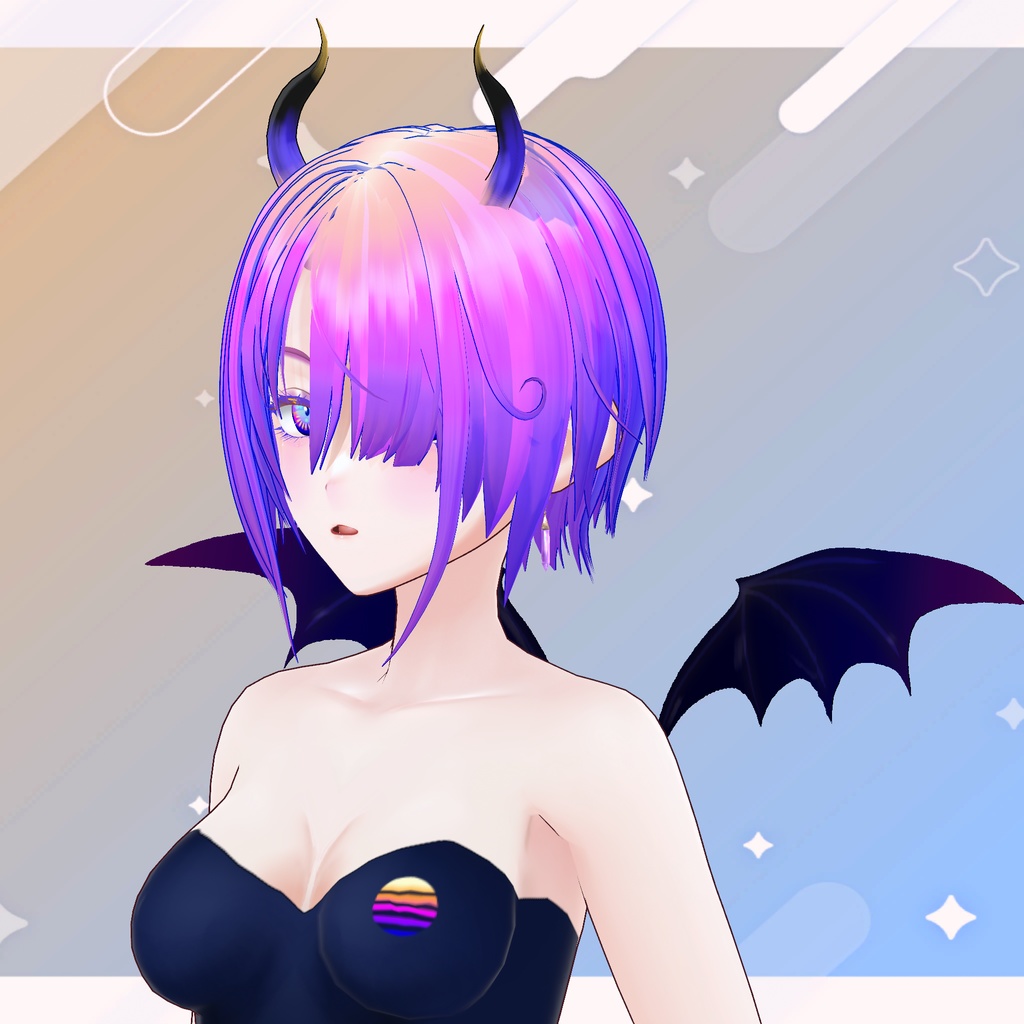 【限定1点】【adopt】シンセウェーブ小悪魔ちゃん【販売終了】