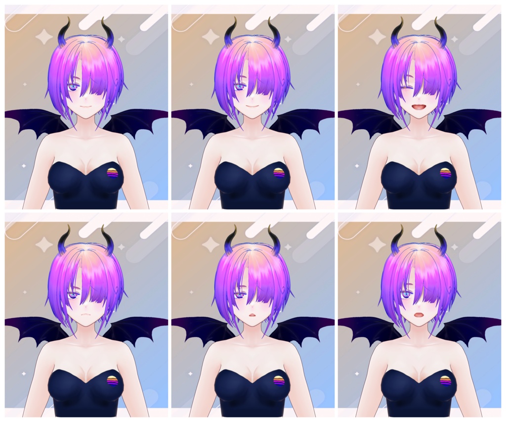 【限定1点】【adopt】シンセウェーブ小悪魔ちゃん【販売終了】